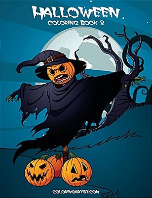 Halloween Coloring Book 2-..