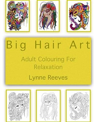 Big Hair Art: Adult Colour Therapy-..