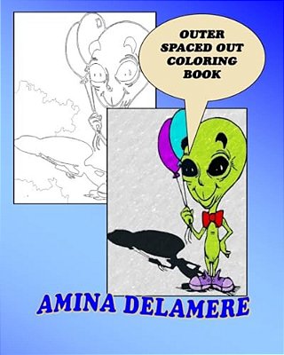 Outer Spaced Out Coloring Book-..