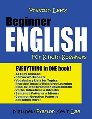 Preston Lee's Beginner English For Sindhi Speakers-..