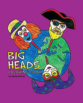 Big Heads Coloring Book-..
