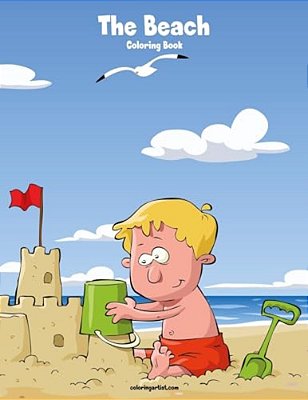 The Beach Coloring Book 1-..