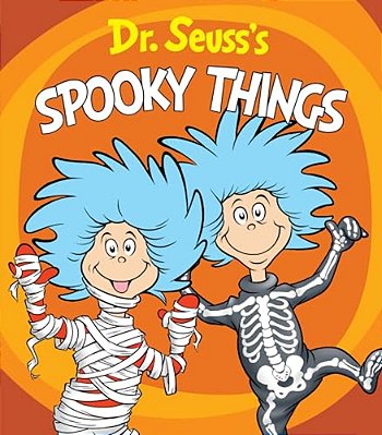 Dr. Seuss's Spooky Things: A Thing One And Thing Two Board Book-..