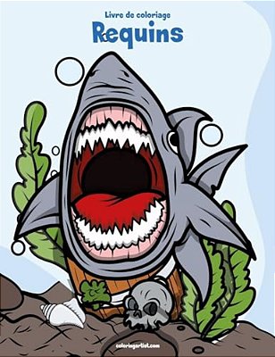 Livre De Coloriage Requins 1 & 2-..