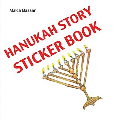 Hanukah Sticker Book-..