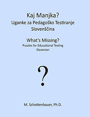 What's Missing? Puzzles For Educational Testing: Slovenian-..