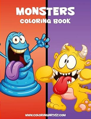 Monsters Coloring Book 1-..