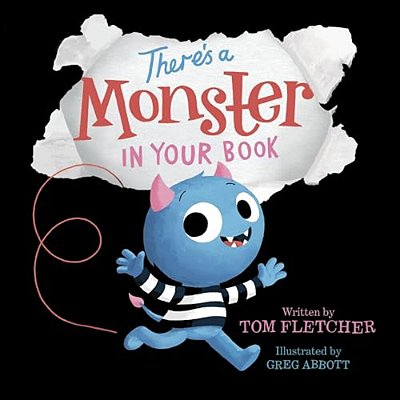There's A Monster In Your Book: A Funny Monster Book For Kids And Toddlers-..