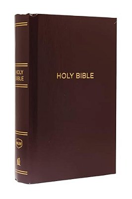 Nkjv, Pew Bible, Large Print, Hardcover, Burgundy, Red Letter Edition-..