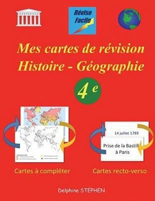 Mes Cartes De Révision Histoire - Géographie 4E-..