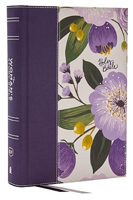 Kjv, The Woman's Study Bible, Purple Floral Cloth Over Board, Red Letter, Full-Color Edition, Comfort Print (Thumb Indexed): Receiving God's Truth For-..