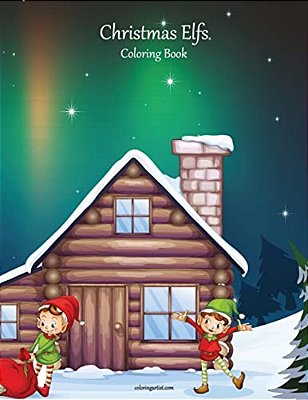 Christmas Elfs Coloring Book 1-..