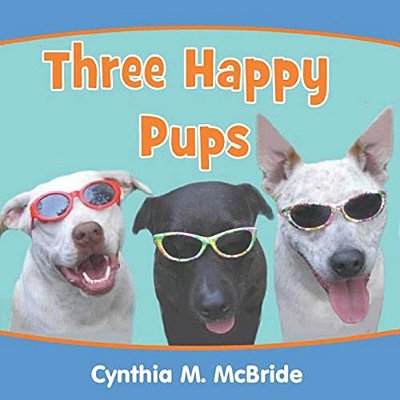 Three Happy Pups-..
