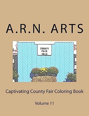 Captivating County Fair Coloring Book-..