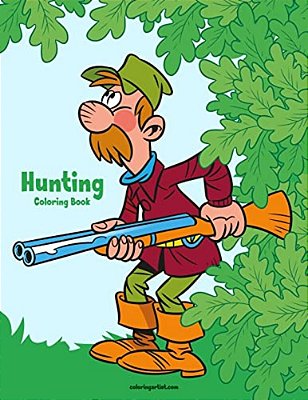 Hunting Coloring Book 1-..