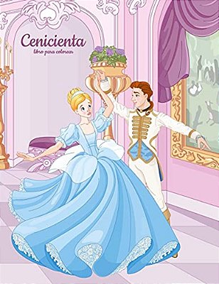 Cenicienta Libro Para Colorear 1-..