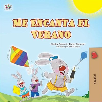 I Love Summer (Spanish Children's Book)-..
