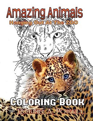 Amazing Animals: Coloring Book-..