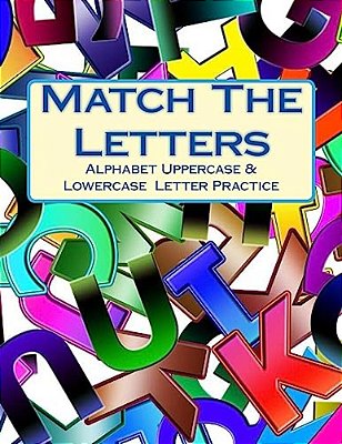 Match The Letters: Alphabet Uppercase & Lowercase Letter Practice-..