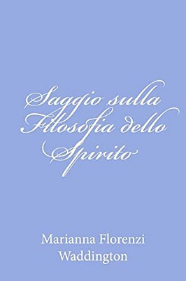 Saggio Sulla Filosofia Dello Spirito-..