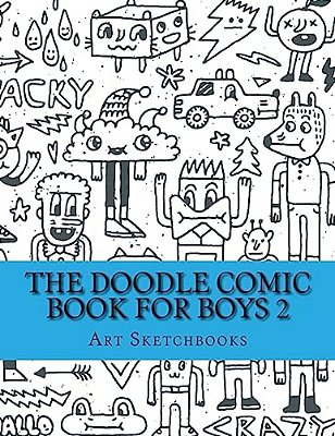 The Doodle Comic Book For Boys 2-..