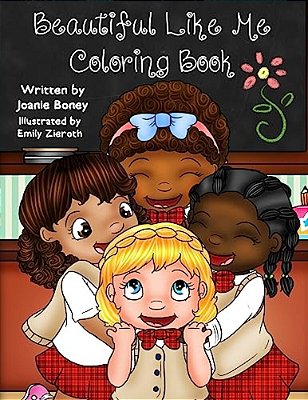 Beautiful Like Me Coloring Book-..