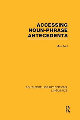 Accessing Noun-Phrase Antecedents-..