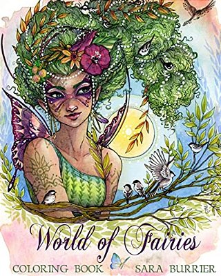 World Of Fairies Coloring Book-..