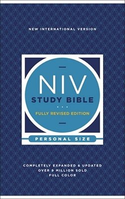 Niv Study Bible, Fully Revised Edition, Personal Size, Hardcover, Red Letter, Comfort Print-..