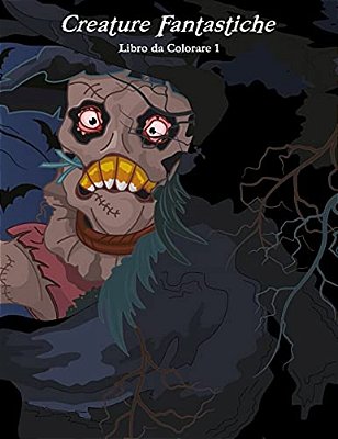 Creature Fantastiche Libro Da Colorare 1-..