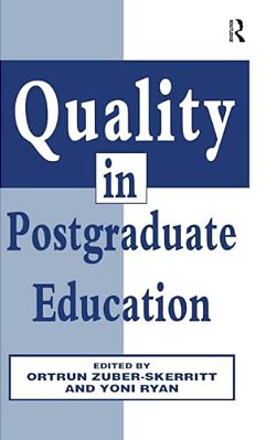Quality In Postgraduate Education-..