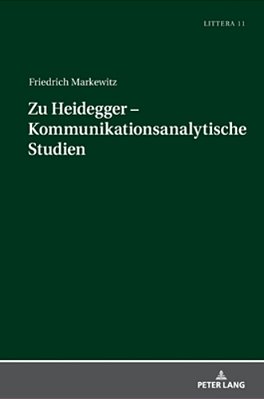 Zu Heidegger - Kommunikationsanalytische Studien-..