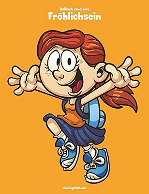 Malbuch Rund Ums Fröhlichsein 2-..