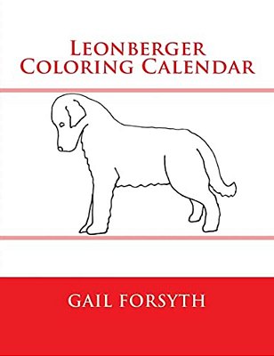 Leonberger Coloring Calendar-..