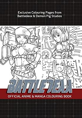 Battledexx Official Manga & Anime Colouring Book-..