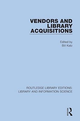 Vendors And Library Acquisitions-..