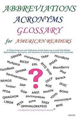 Abbreviations Acronyms Glossary For American Readers: N/a-..