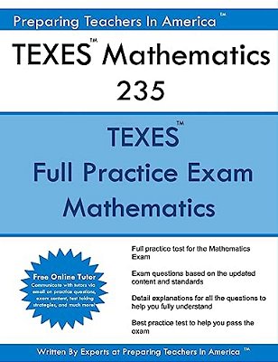 Texes Mathematics 235: Texes 235 Math Exam-..