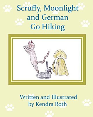 Scruffy, Moonlight, And German Go Hiking-..