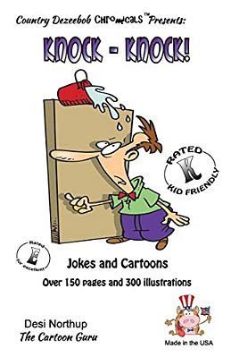 Knock Knock! -- Jokes And Cartoons: In Black + White-..