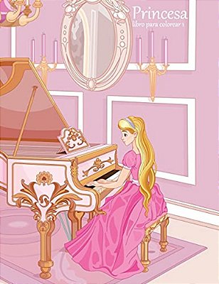 Princesa Libro Para Colorear 1-..