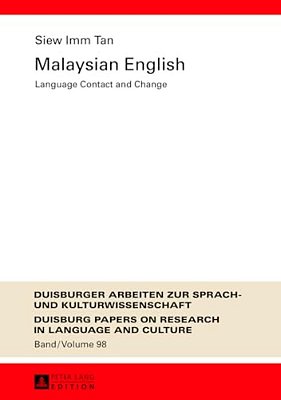 Malaysian English: Language Contact And Change-..