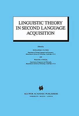 Linguistic Theory In Second Language Acquisition-..