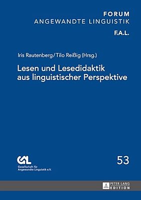 Lesen Und Lesedidaktik Aus Linguistischer Perspektive-..