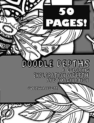 Doodle Depth A Coloring Exploration Of Depth And Imagination #Withmspdgtt-..