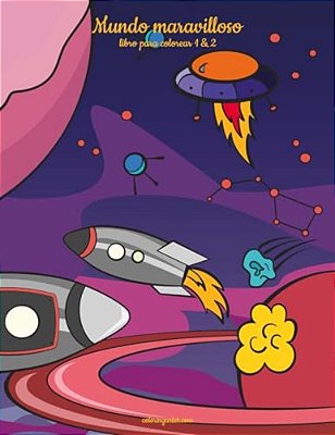 Mundo Maravilloso Libro Para Colorear 1 & 2-..