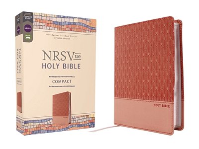 Nrsvue, Holy Bible, Compact, Leathersoft, Peach, Comfort Print-..