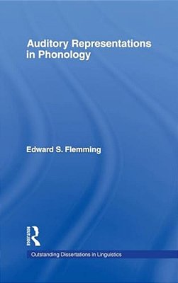 Auditory Representations In Phonology-..