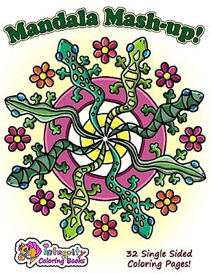 Mandala Mash-Up!: Coloring Book-..