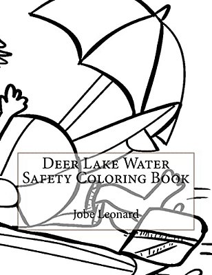 Deer Lake Water Safety Coloring Book-..